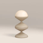 Brandon Table Lamp | Opaque & Taupe