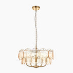 Lenora 5 Light Pendant Light | Brass