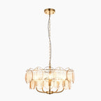 Lenora 5 Light Pendant Light | Brass