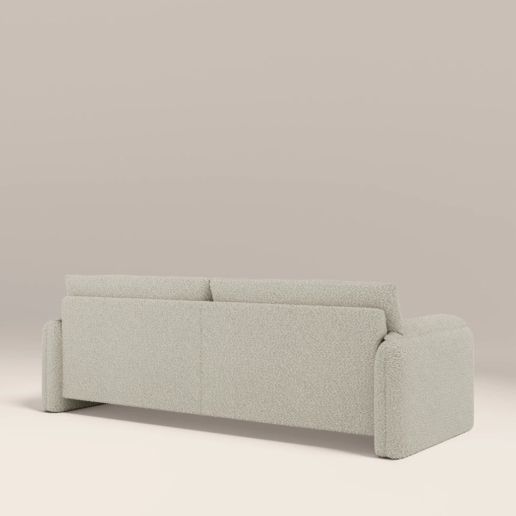 Haven 3 Seater Sofa | Speckled Stone Sustainable Boucle