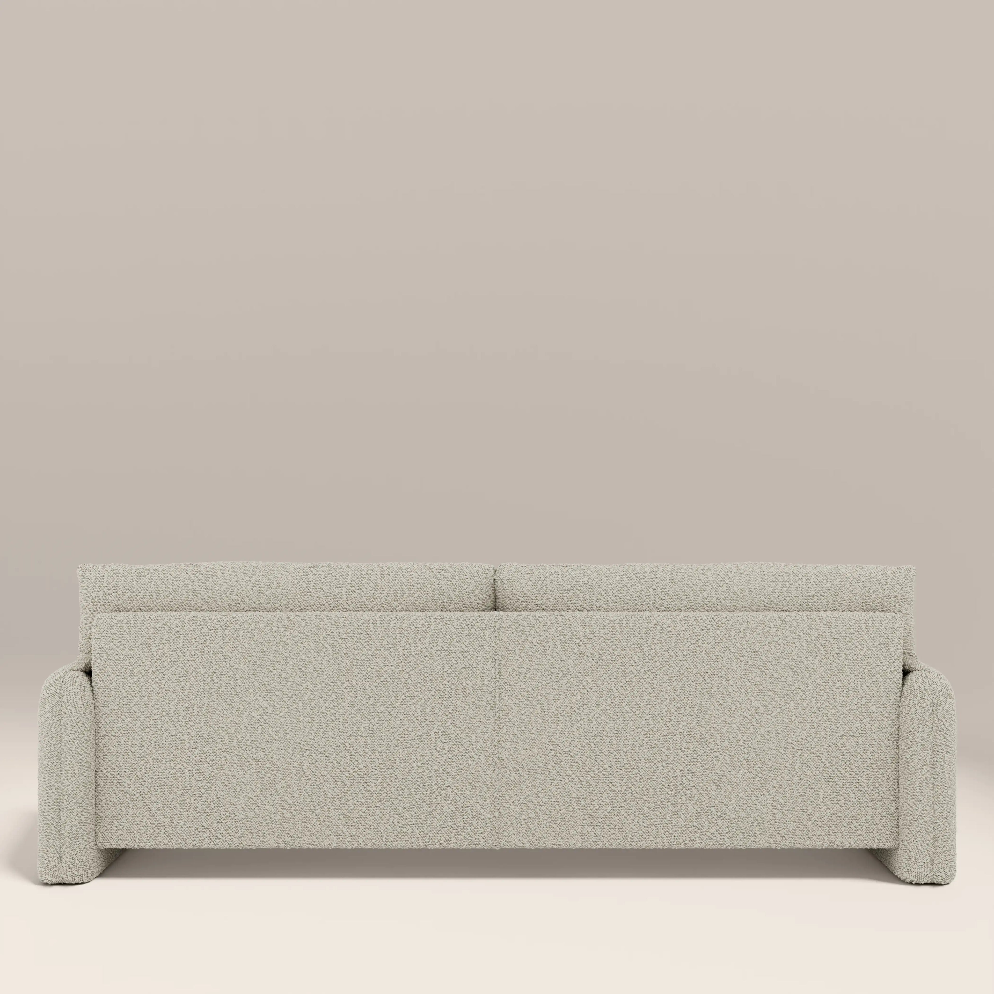 Haven 3 Seater Sofa | Speckled Stone Sustainable Boucle