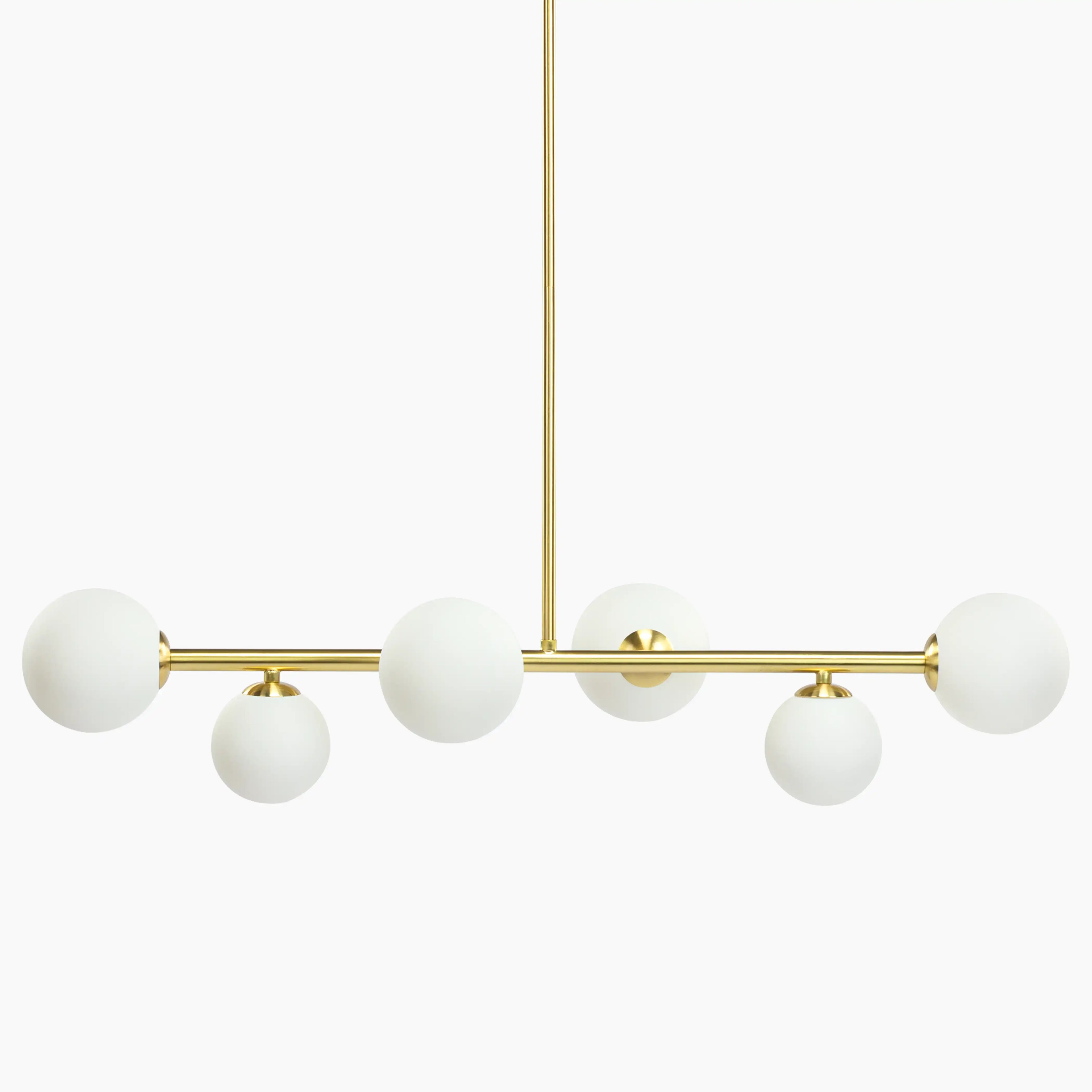 Margot Chandelier | Opal & Brass