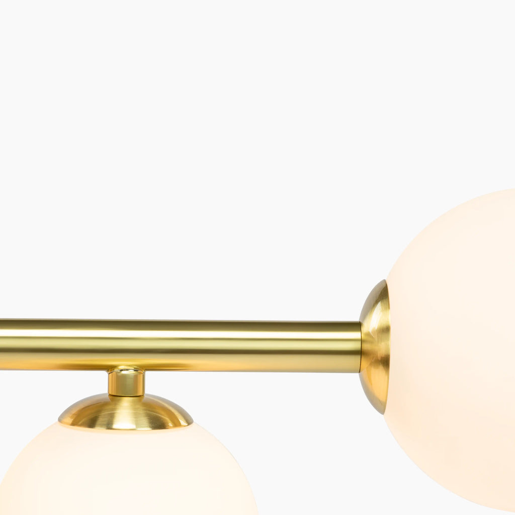 Margot Chandelier | Opal & Brass