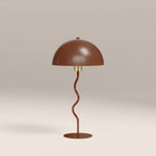 Alani Table Lamp | Rust Red