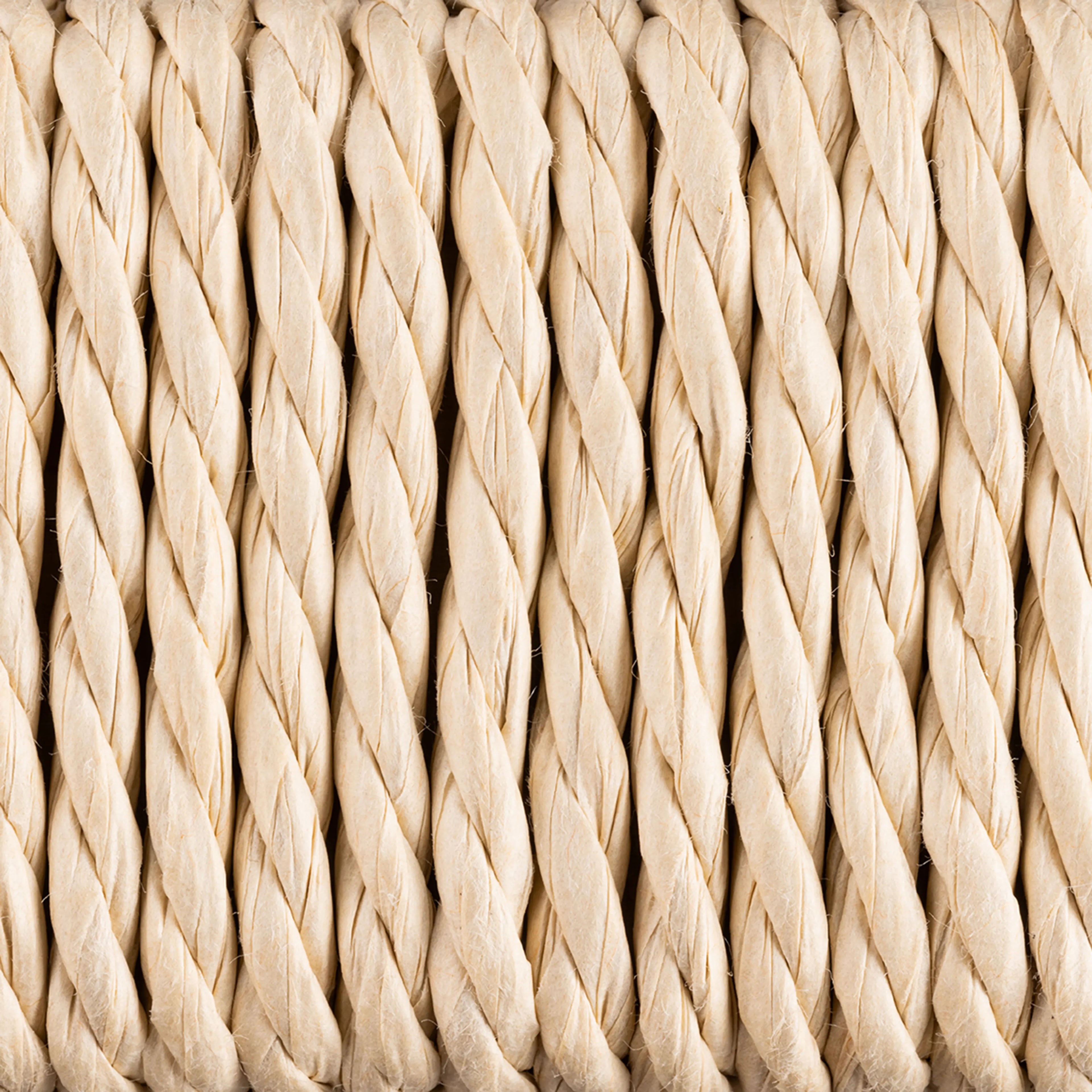 Alvin Wooden Low Stool | Natural Weave & Oak