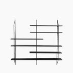 Belfast Large Wooden Shelf | Black