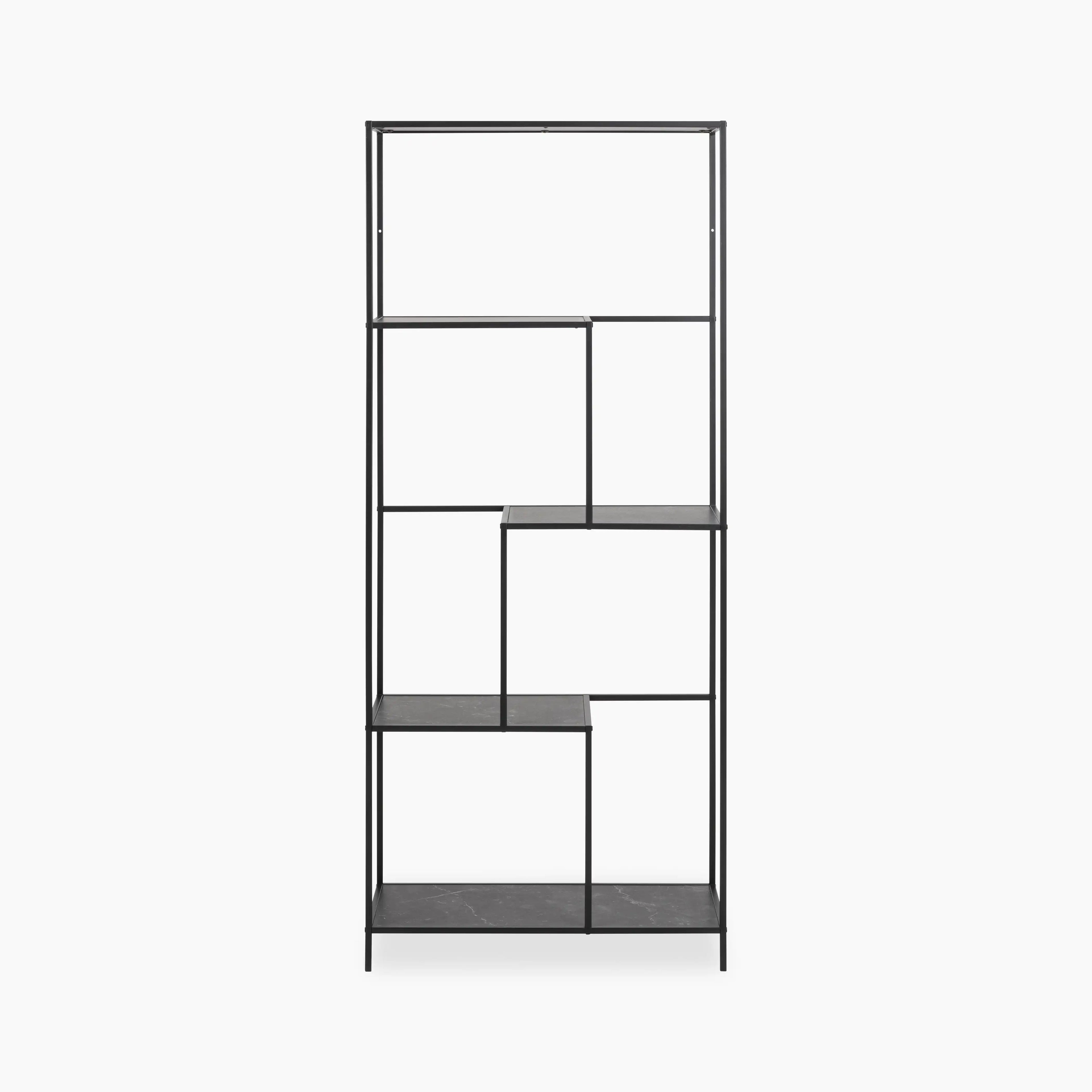 Infinity Wooden Bookcase | Black