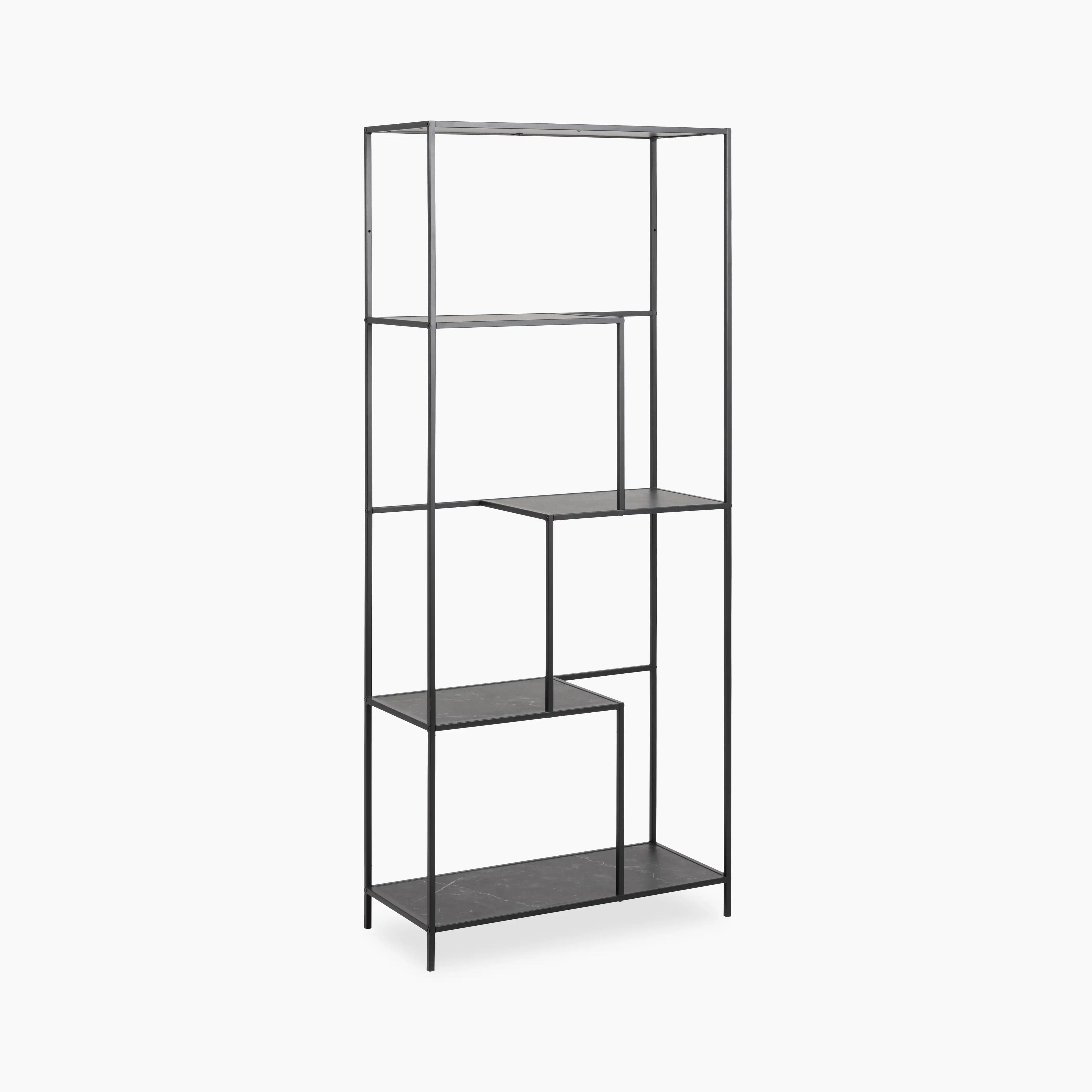 Infinity Wooden Bookcase | Black