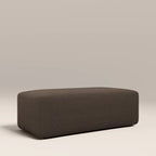 Celeste Footstool | Dusty Taupe Boucle