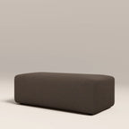 Celeste Footstool | Dusty Taupe Boucle