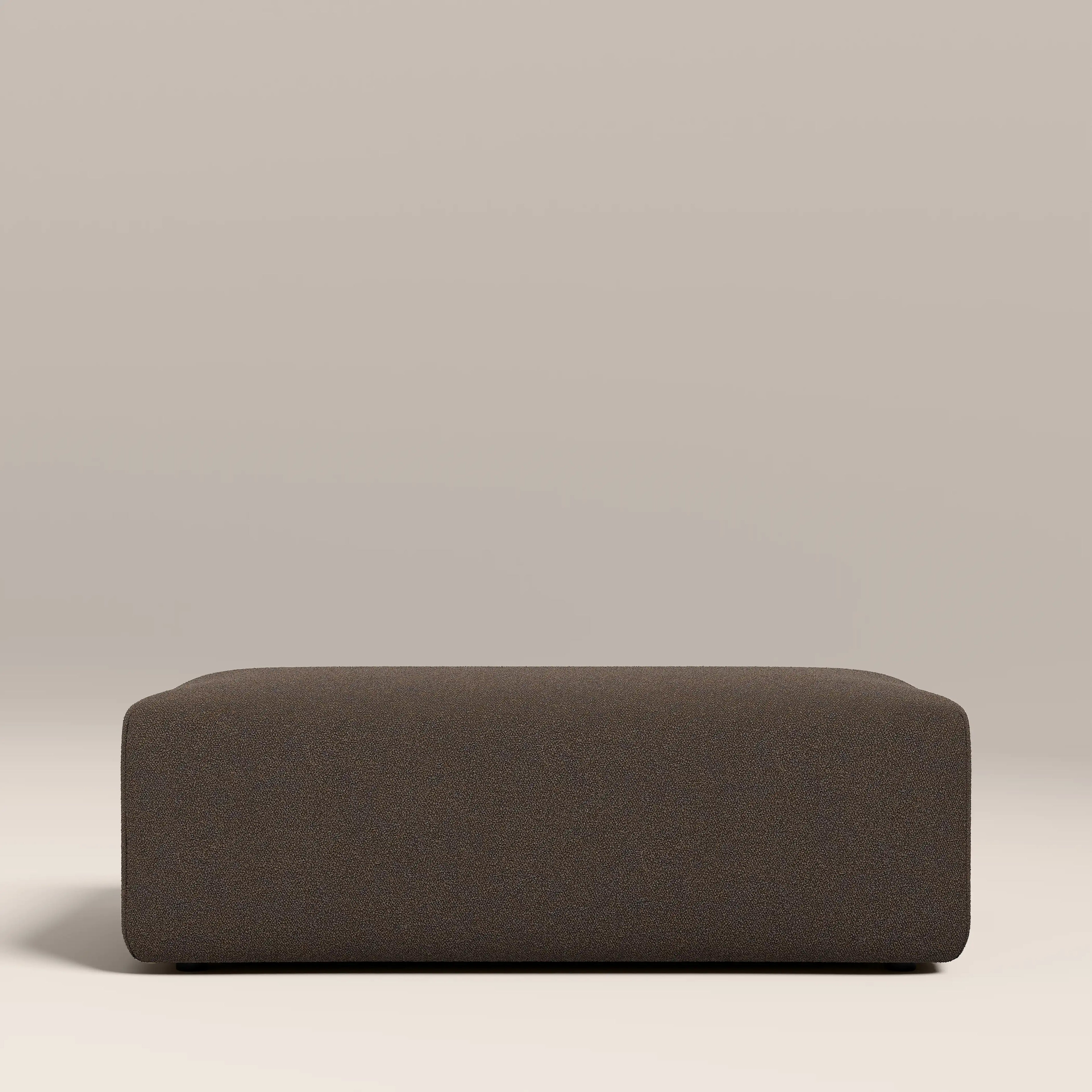 Celeste Footstool | Dusty Taupe Boucle