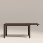 Avalon 6-8 Seat Rectangle Wooden Extendable Dining Table | Smoked Walnut