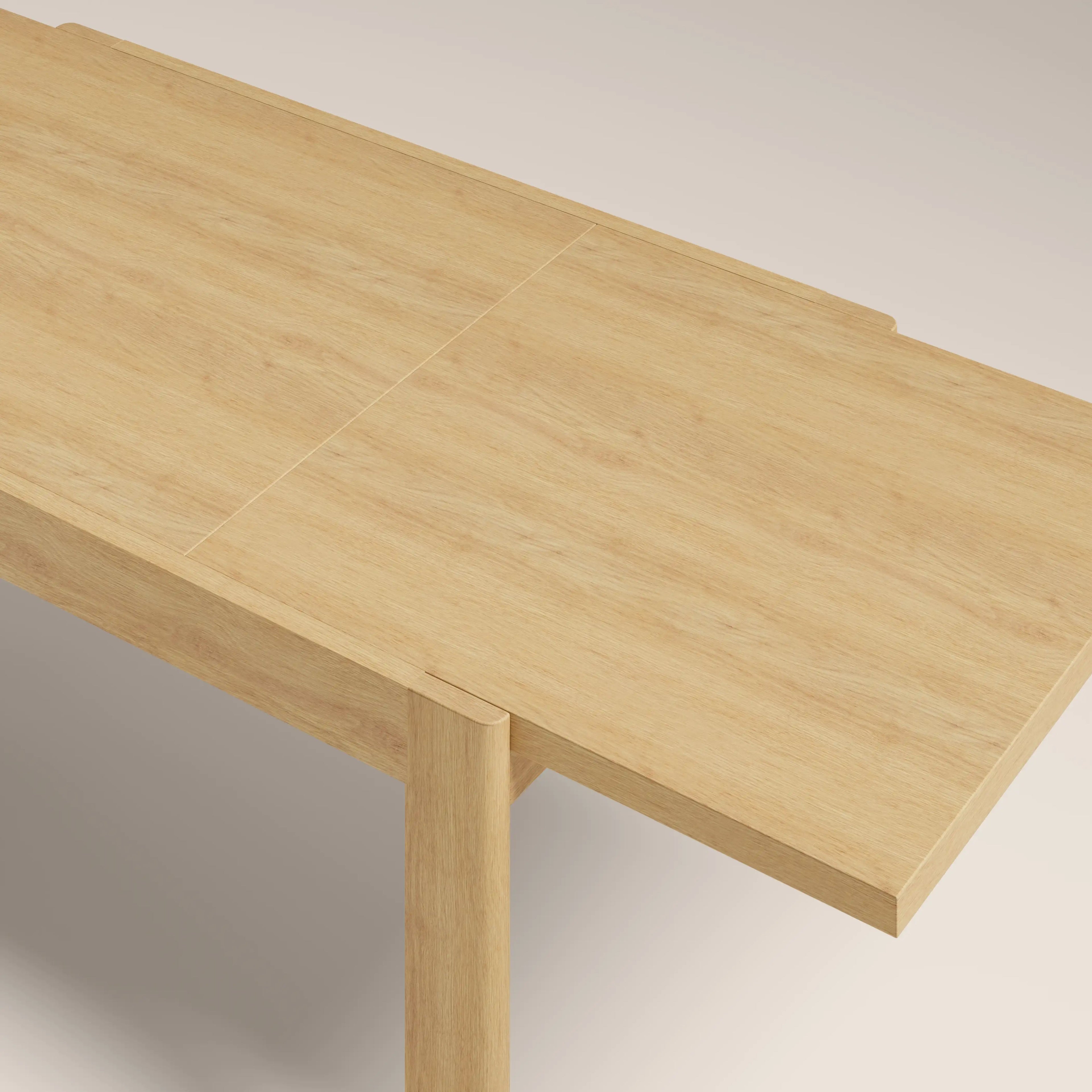 Ceva 6-10 Seat Rectangle Wooden Extendable Dining Table | Oak