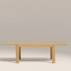 Ceva 6-10 Seat Rectangle Wooden Extendable Dining Table | Oak