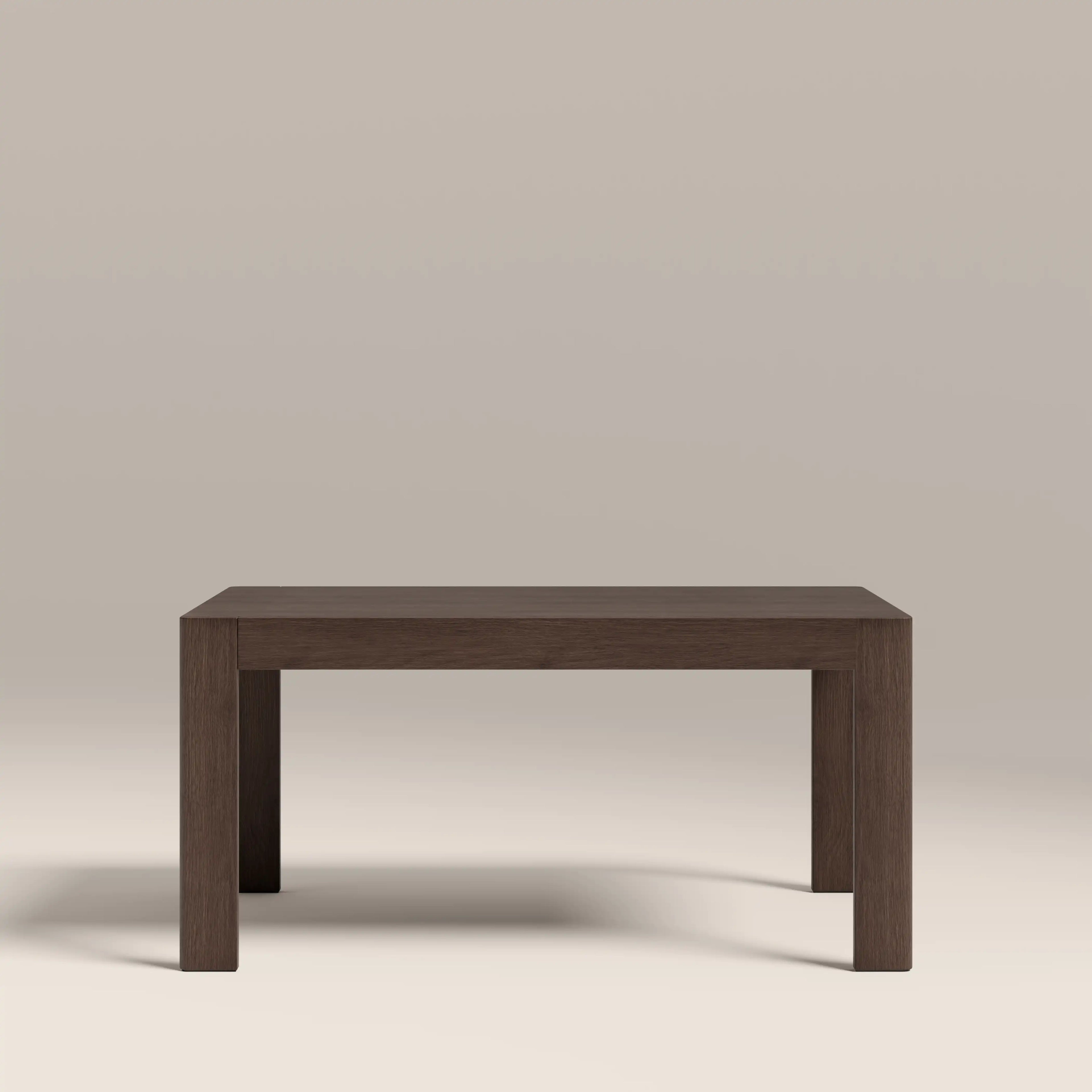 Ceva 6-10 Seat Rectangle Wooden Extendable Dining Table | Smoked Walnut