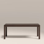 Avalon 6-10 Seat Rectangle Wooden Extendable Dining Table | Smoked Walnut