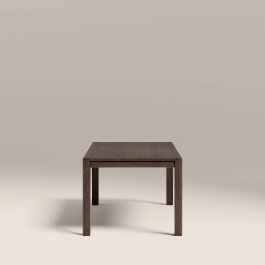 Avalon 6-10 Seat Rectangle Wooden Extendable Dining Table | Smoked Walnut