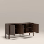 Avalon Wooden Sideboard | Smoked Walnut