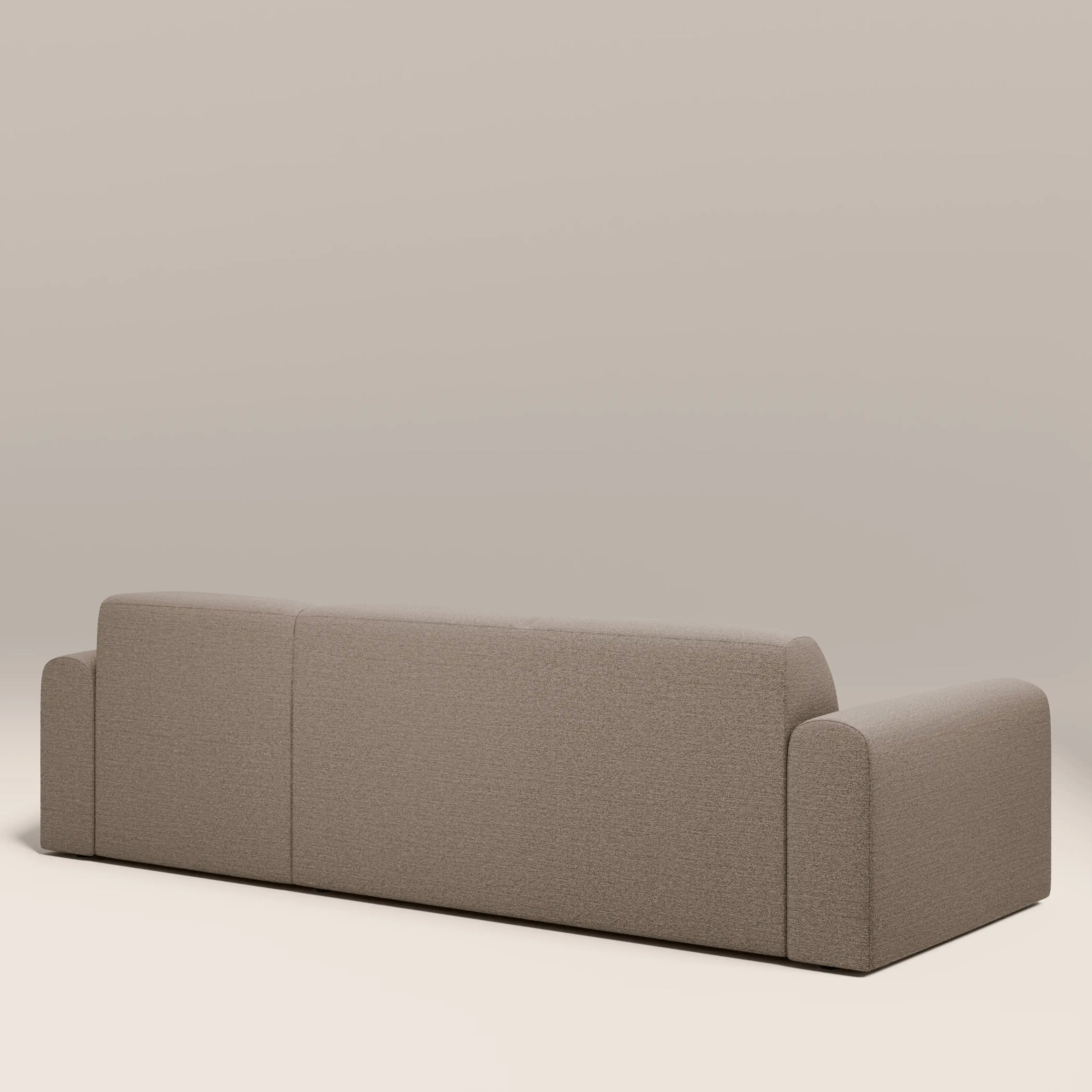 Celeste 3 Seater Left/Right Chaise Sofa | Ecru Boucle