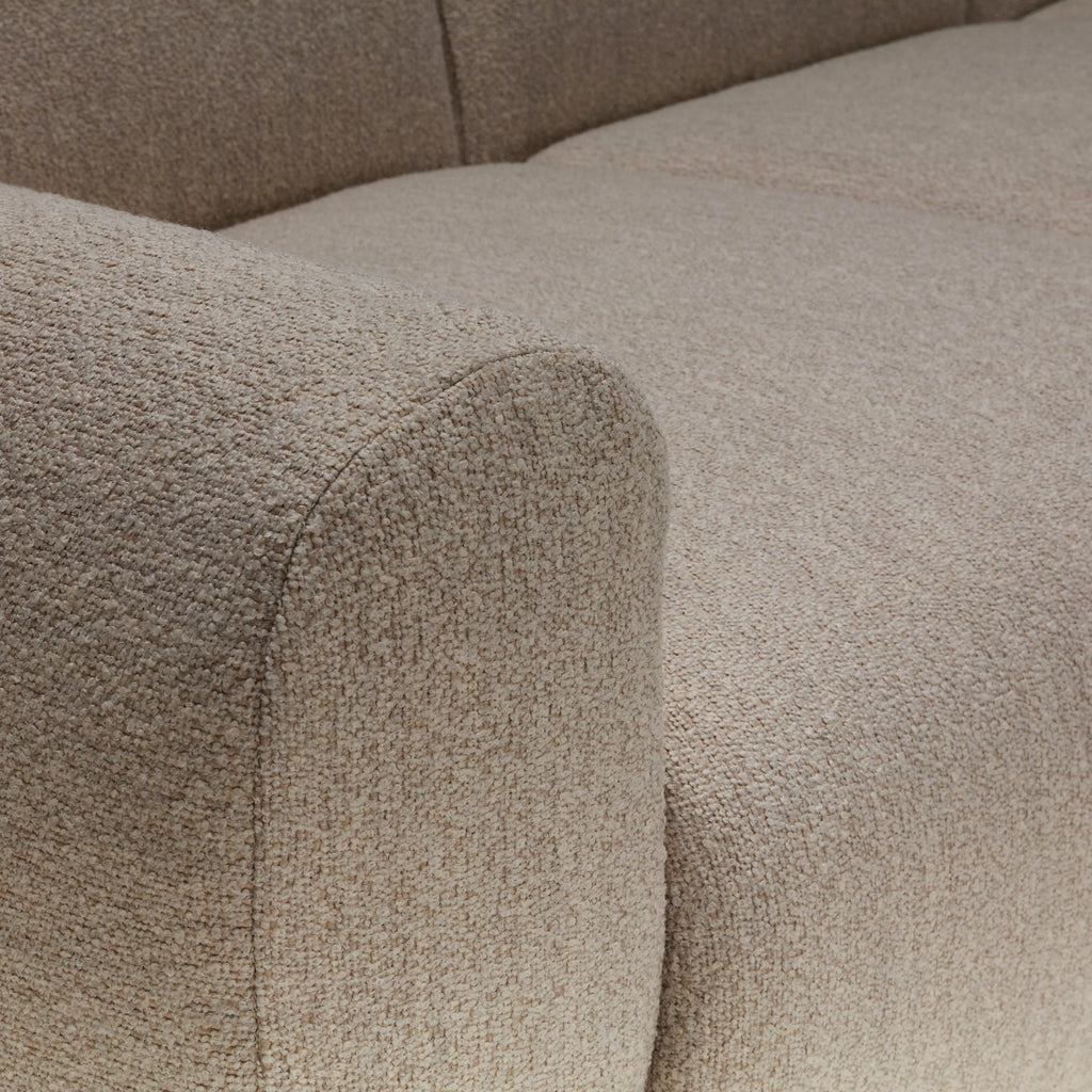 Celeste 3 Seater Left/Right Chaise Sofa | Ecru Boucle