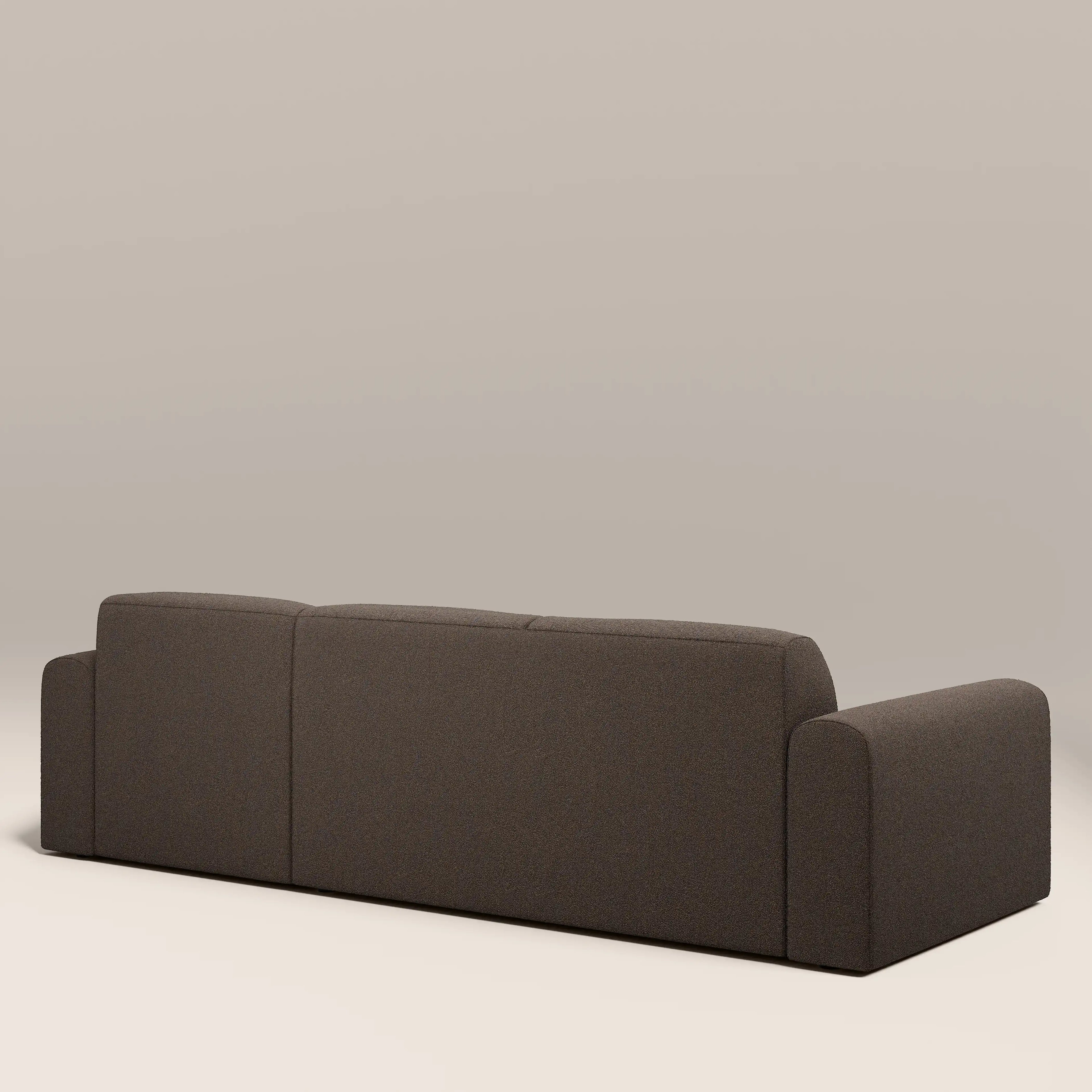 Celeste 3 Seater Left/Right Chaise Sofa | Dusty Taupe Boucle