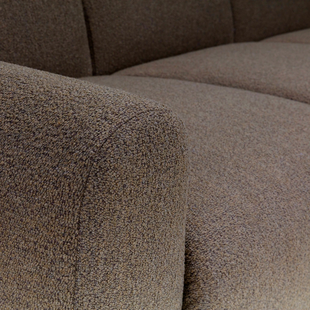 Celeste 3 Seater Left/Right Chaise Sofa | Dusty Taupe Boucle