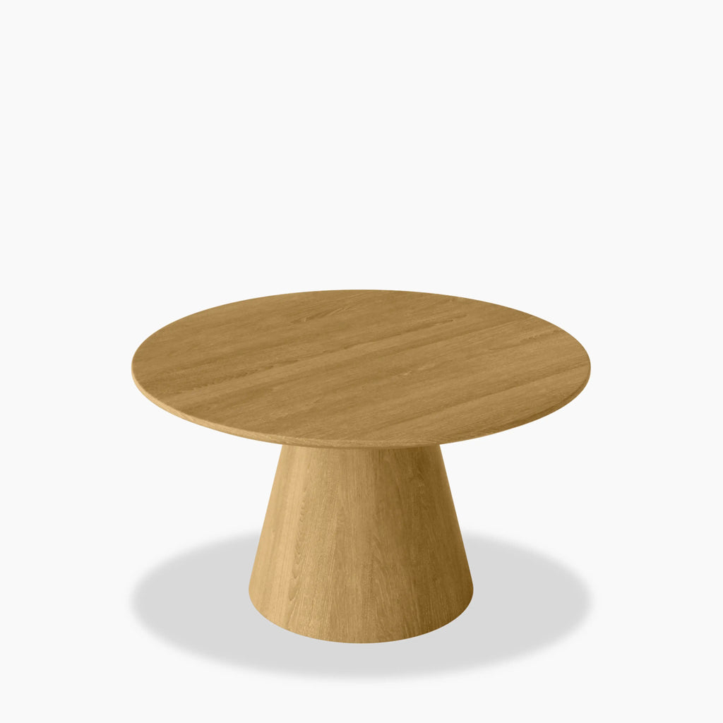 Finnley Round Coffee Table | Oak Effect