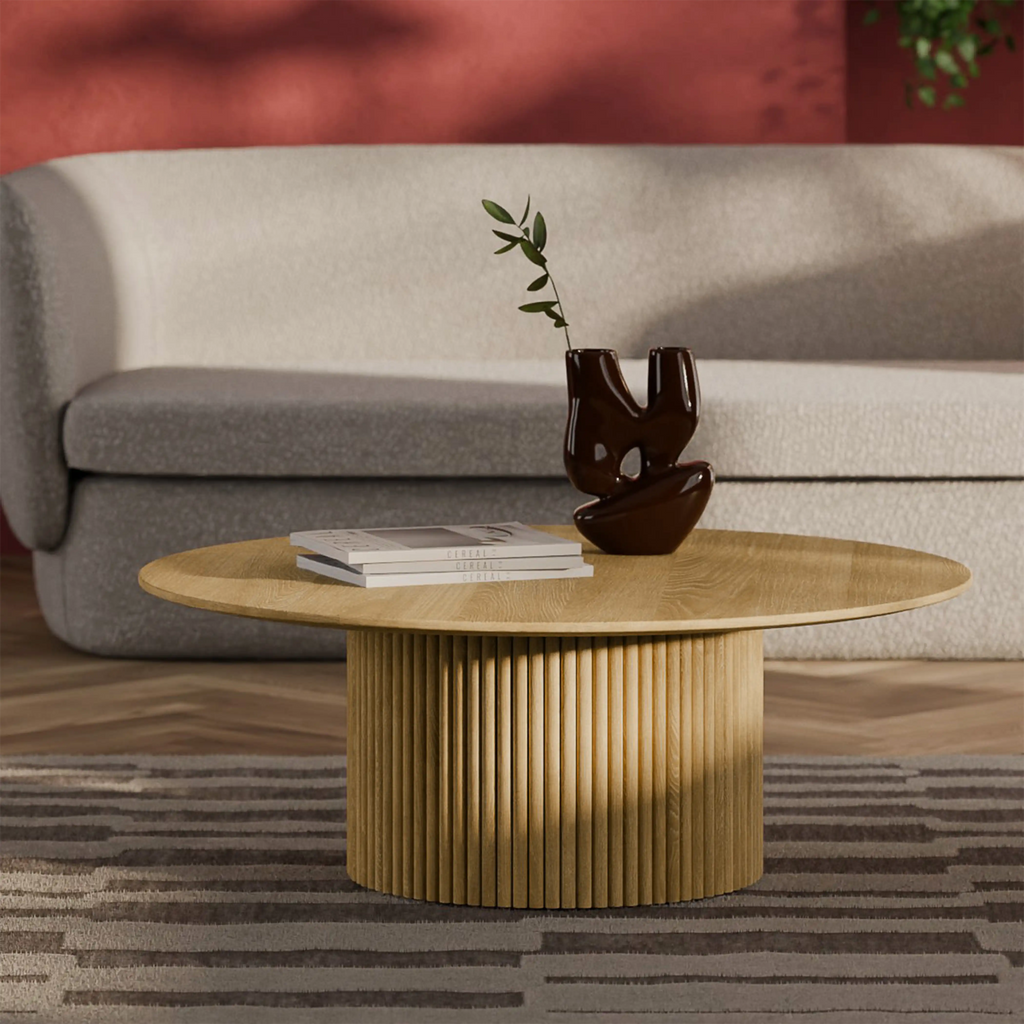 Marcel Round Coffee Table | Oak