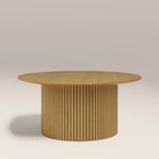 Marcel Round Coffee Table | Oak