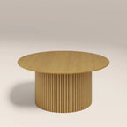 Marcel Round Coffee Table | Oak