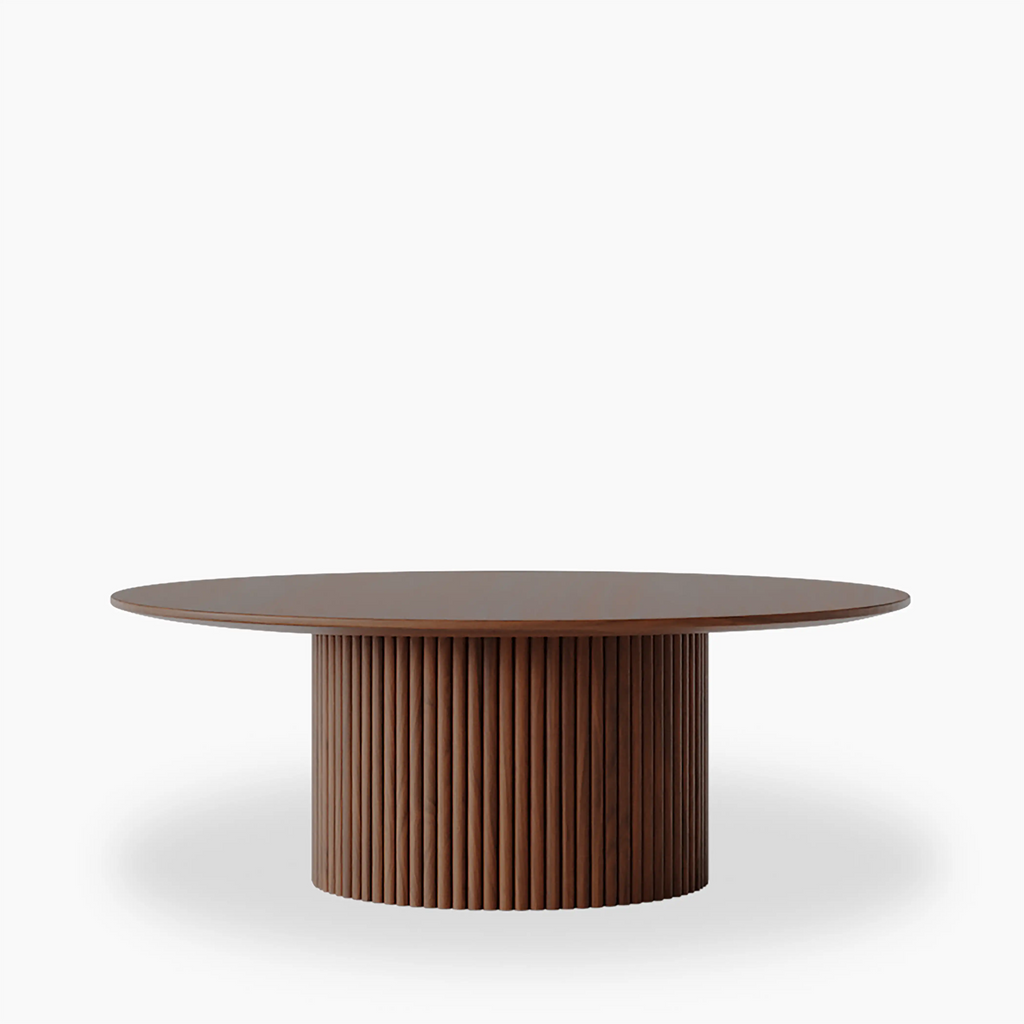 Marcel Round Coffee Table | Walnut