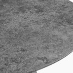 Finnley 4 Seat Round Dining Table | Concrete Grey Effect