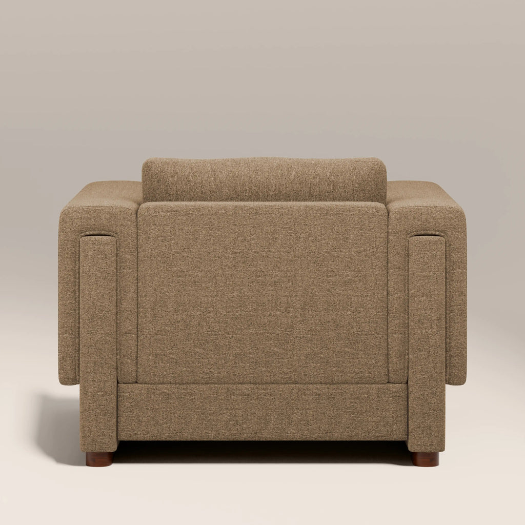 Ava Armchair | Speckled Cappuccino Boucle