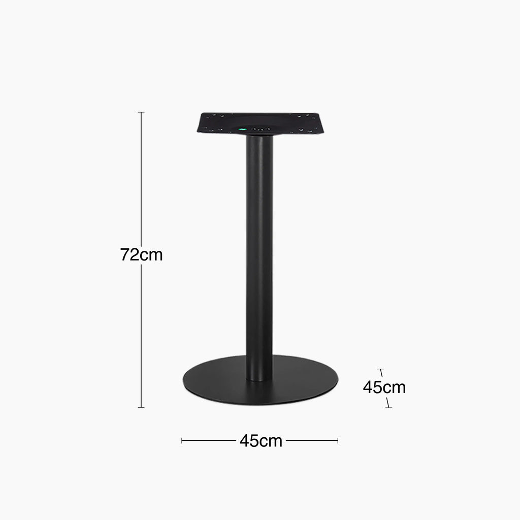 Kinsley Round Dining Table Base | Black