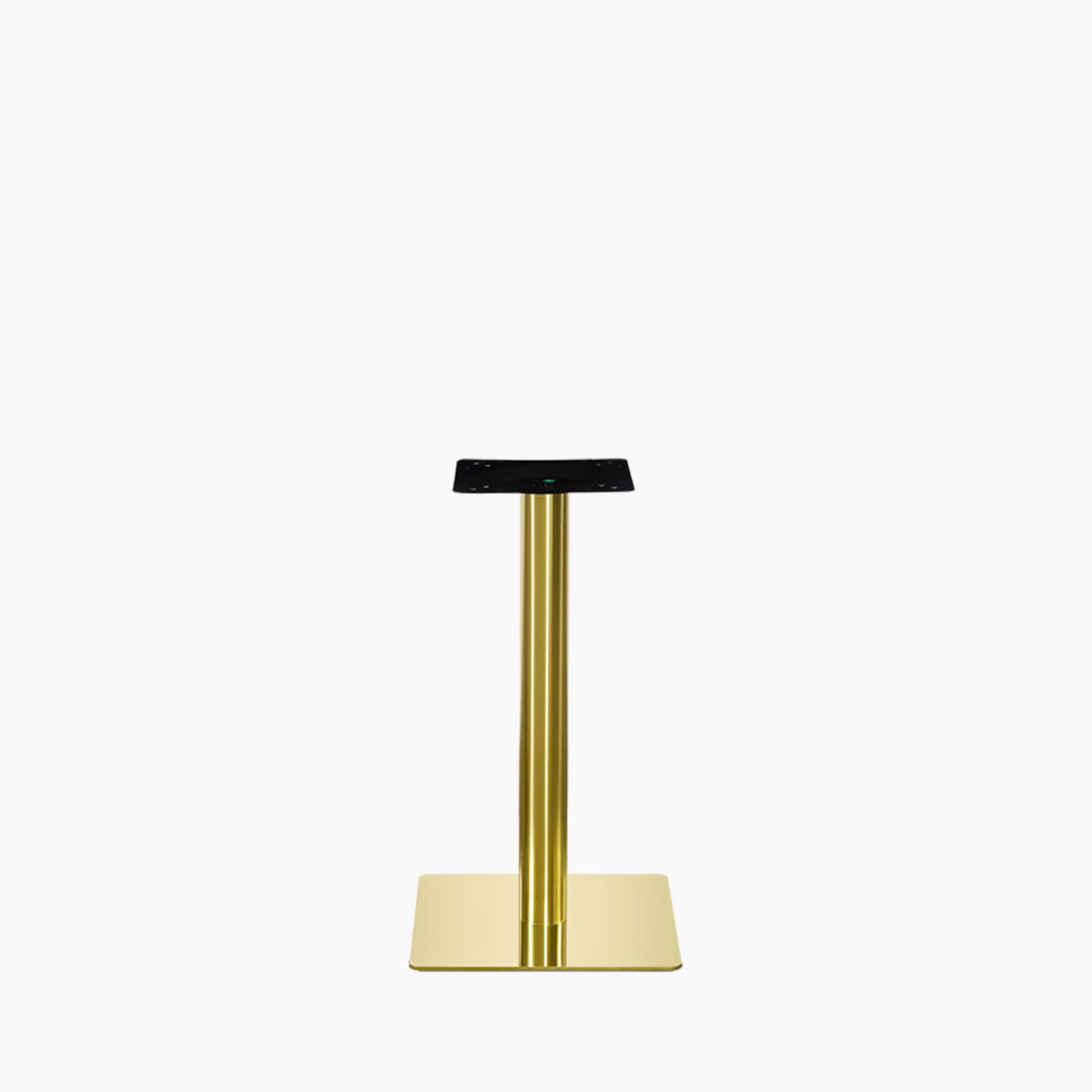 Kinsley Square Dining Table Base | Brass