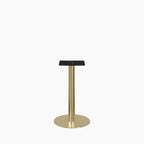 Kinsley Round Dining Table Base | Brass