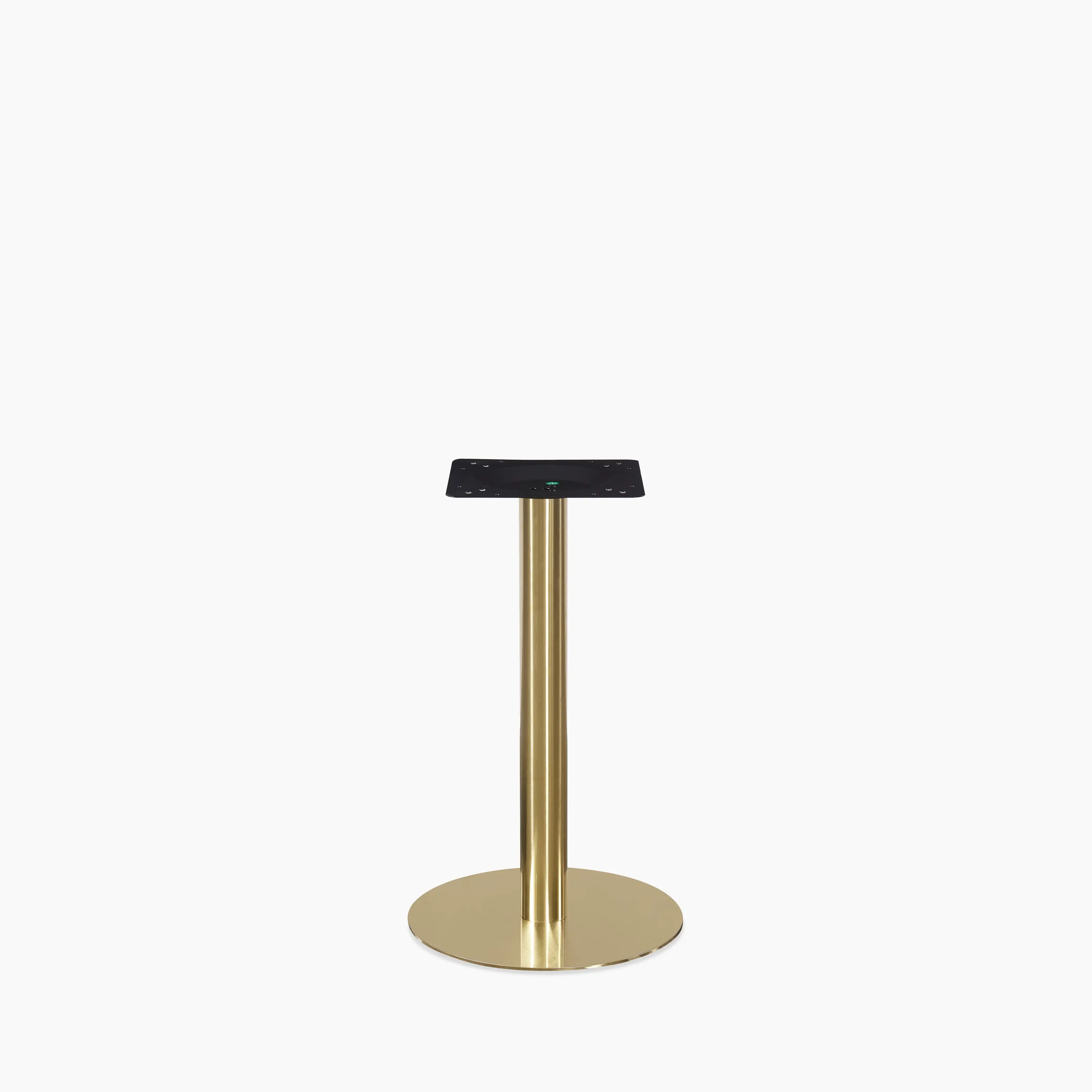 Kinsley Round Dining Table Base | Brass