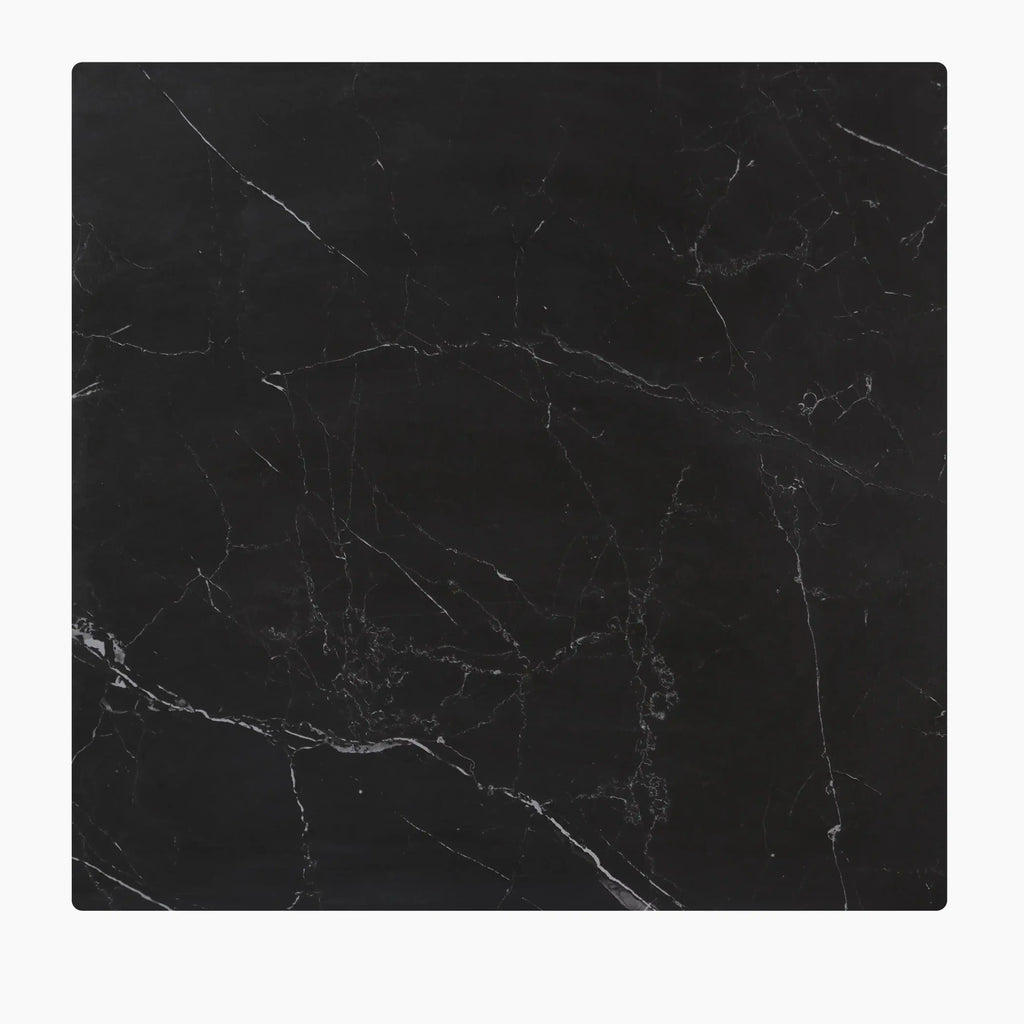 Kinsley Square Table Top | Black Sintered Stone