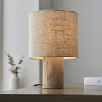 Durban Table Lamp | Natural Linen