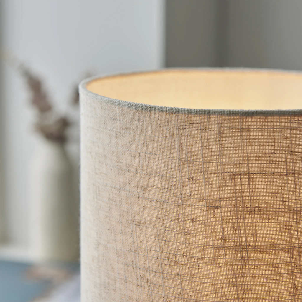 Durban Table Lamp | Natural Linen