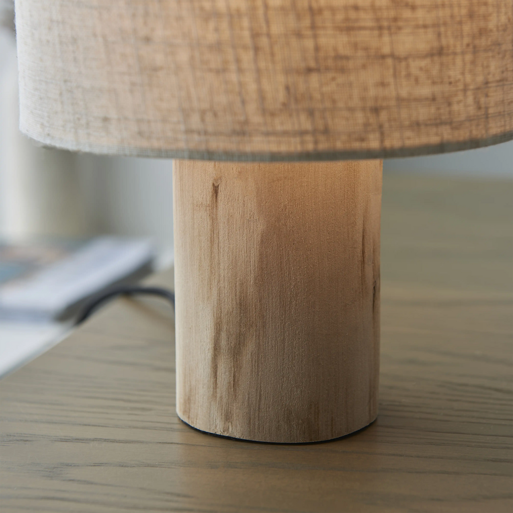Durban Table Lamp | Natural Linen