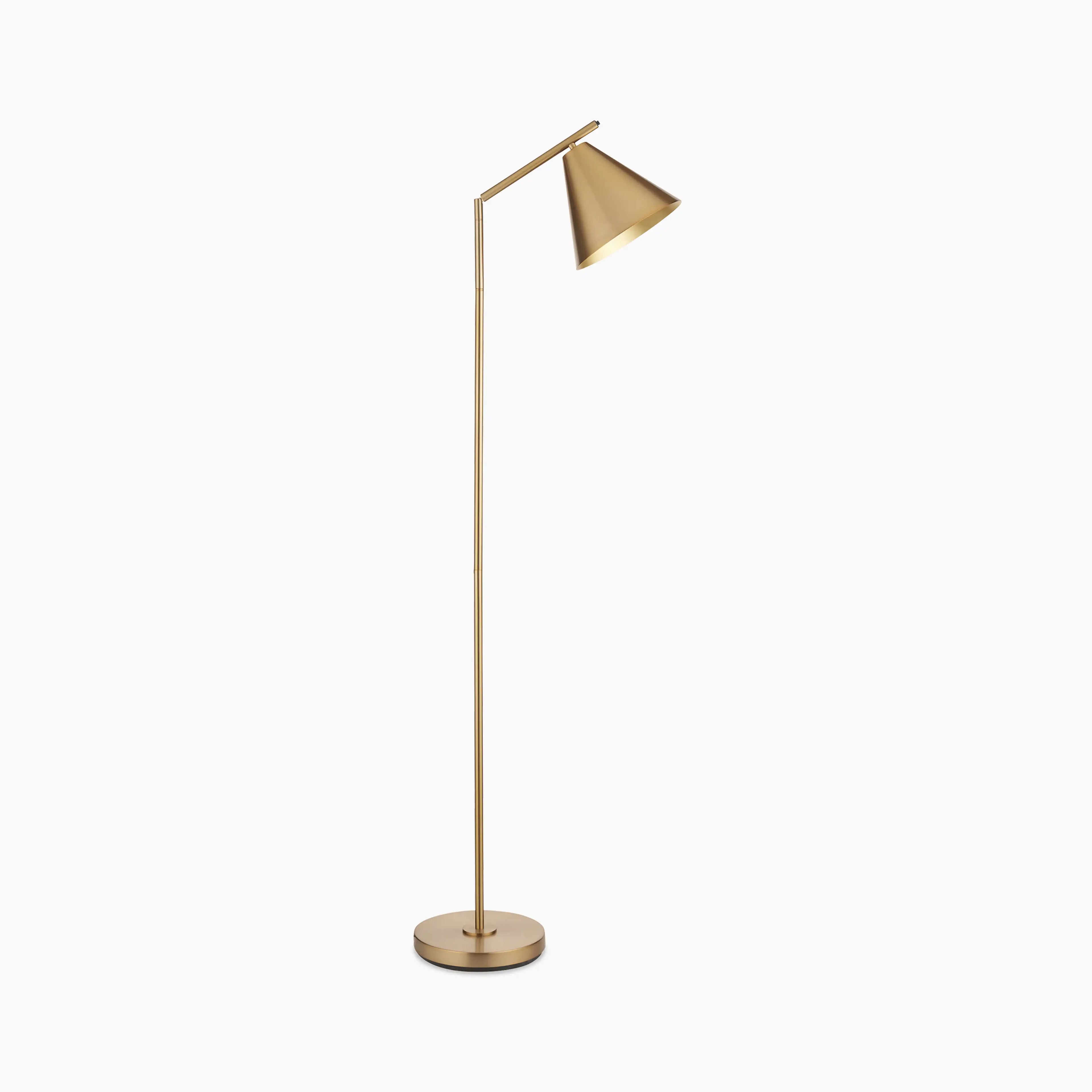 Cape Floor Lamp | Antique Brushed Brass