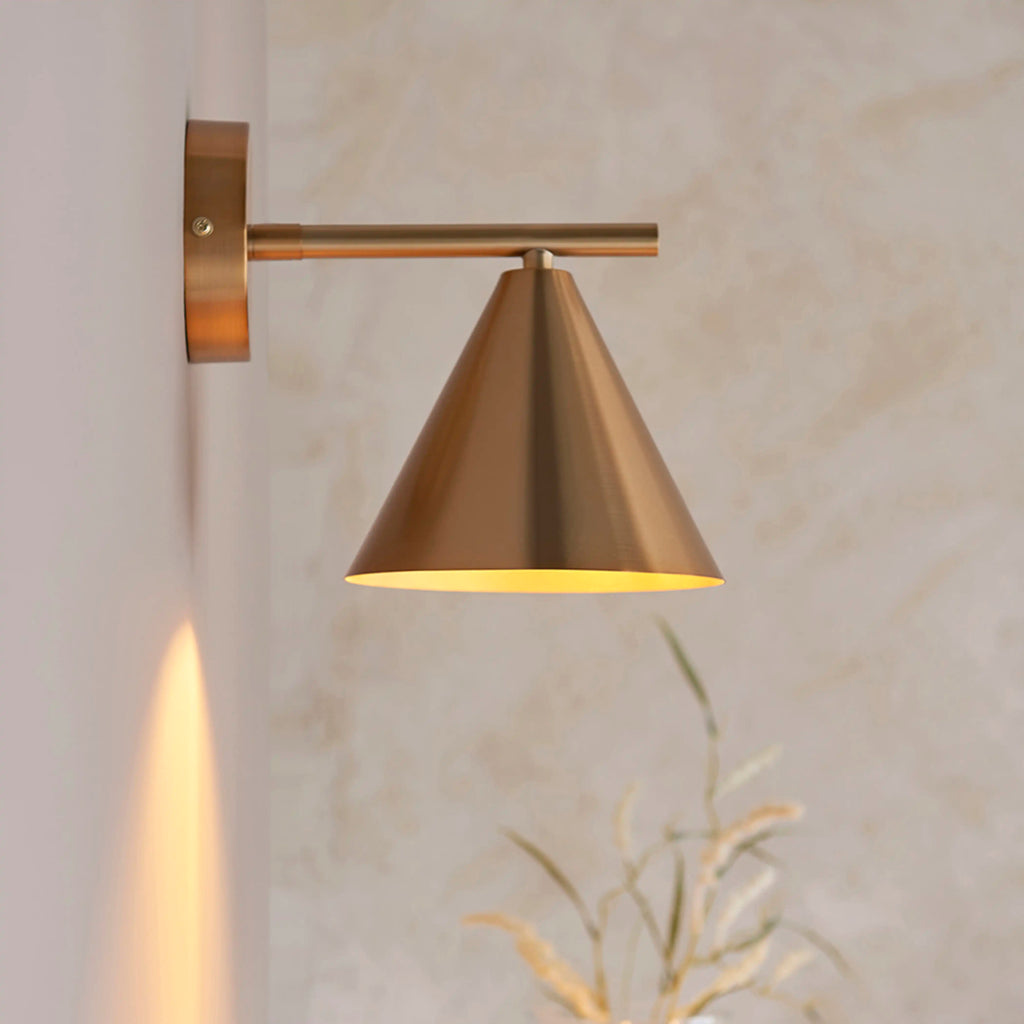 Cape Wall Light | Antique Brushed Brass