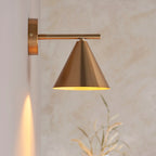 Cape Wall Light | Antique Brushed Brass