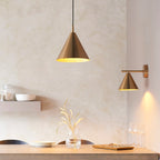 Cape Wall Light | Antique Brushed Brass