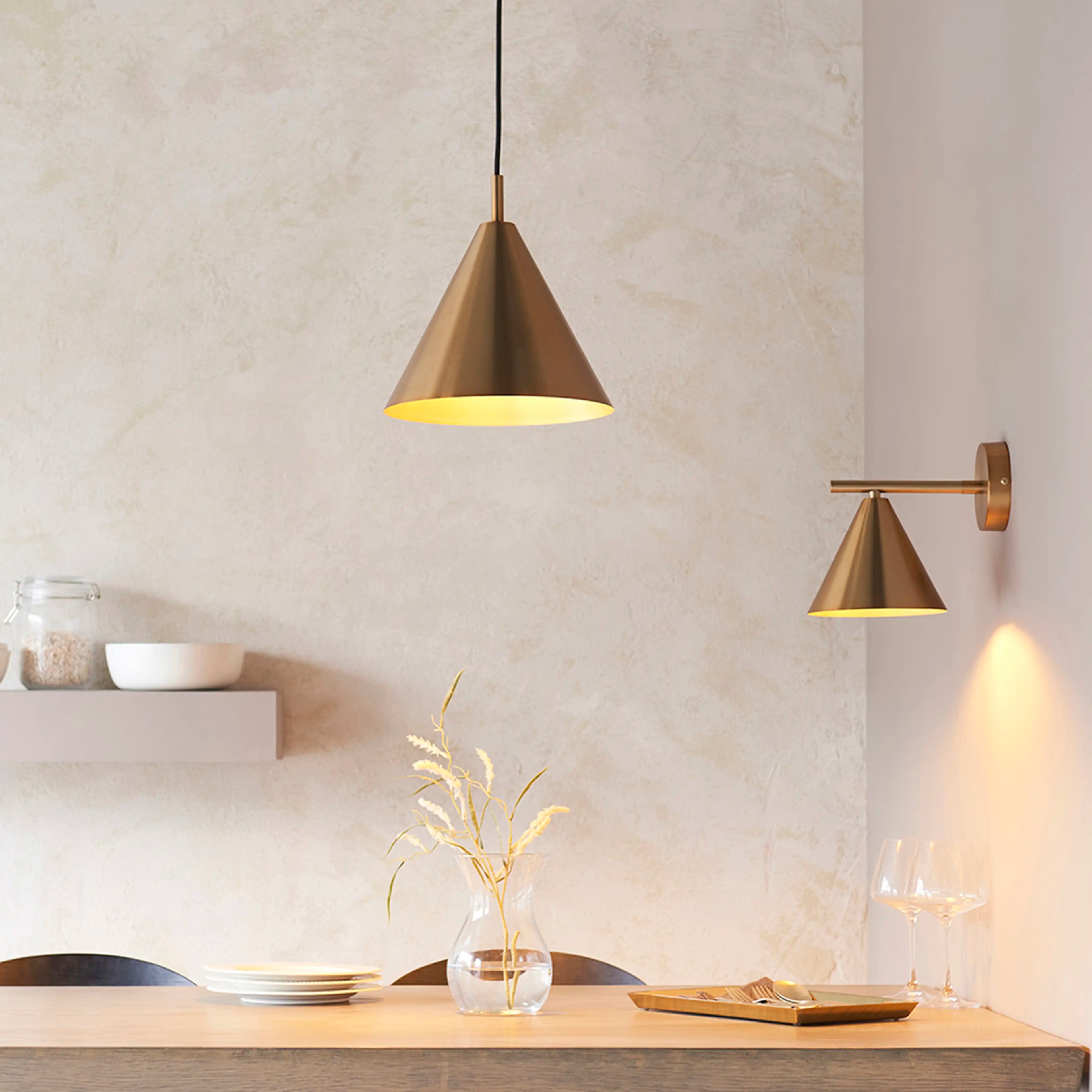 Cape Wall Light | Antique Brushed Brass