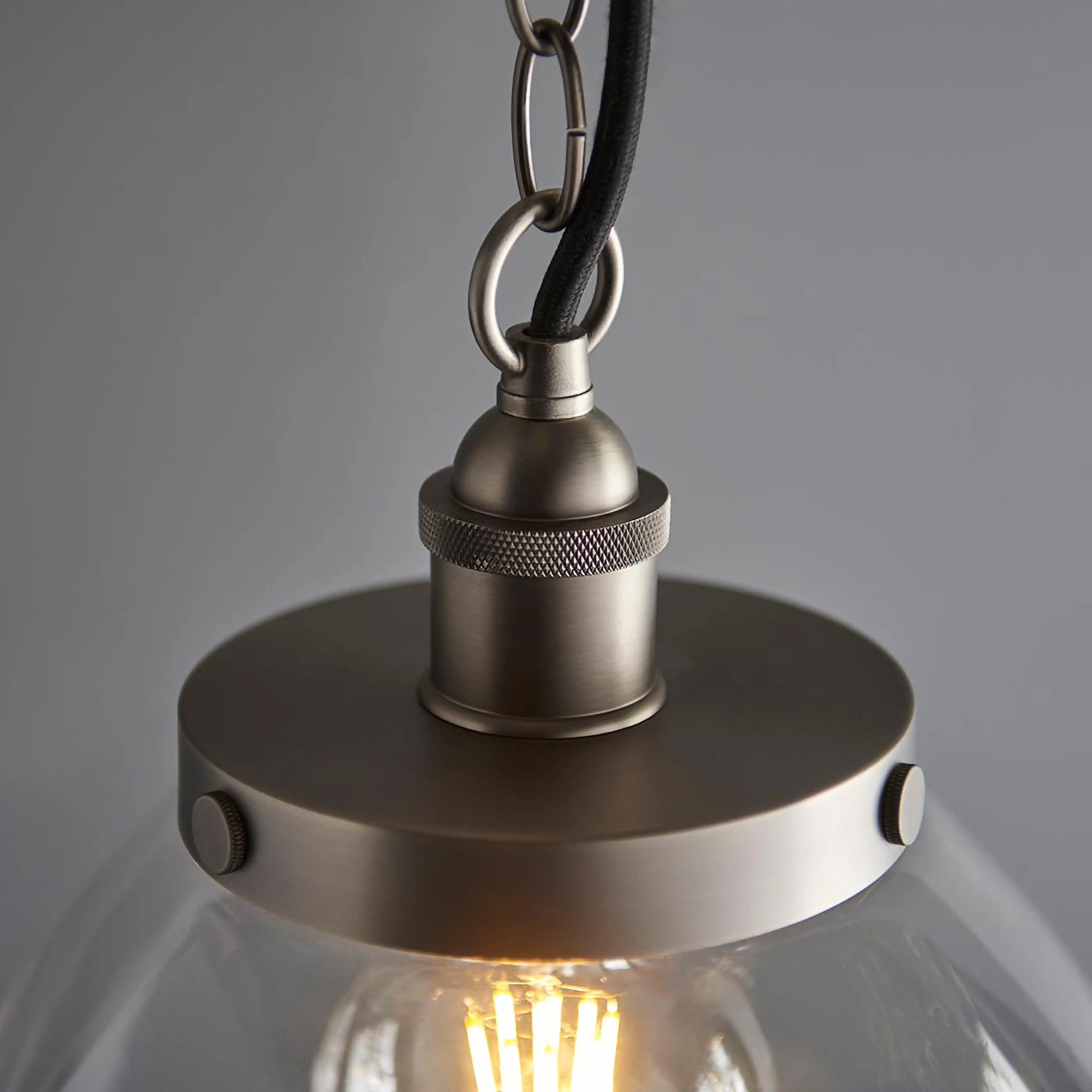 Hansen Large Pendant Light | Rustic