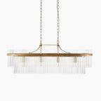 Marietta 4 Light Pendant Light | Brass