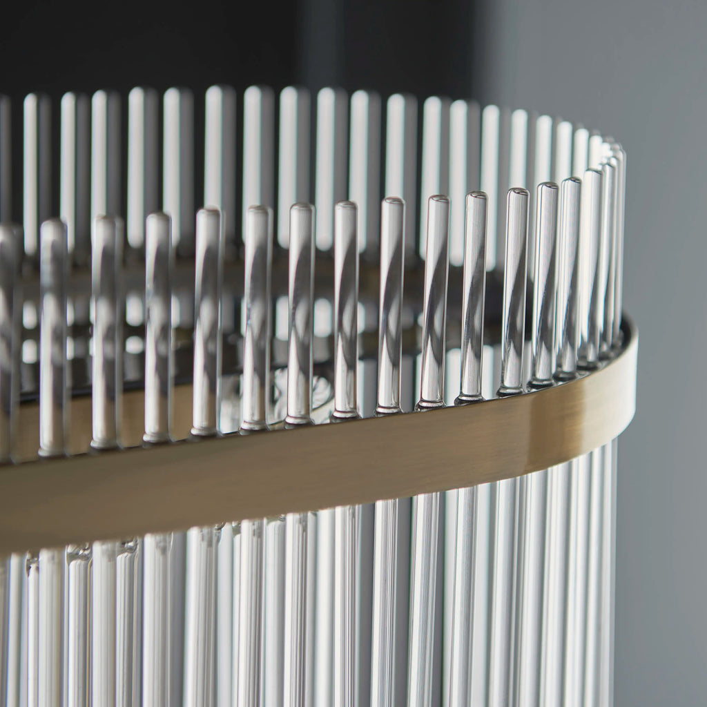 Marietta 4 Light Pendant Light | Brass