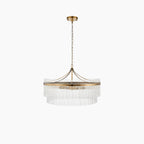 Marietta 7 Light Pendant Light | Brass